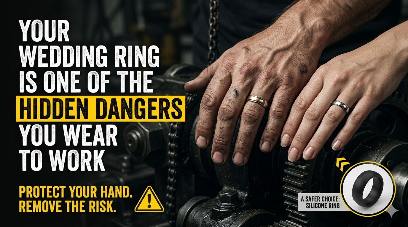 Your Wedding Ring Is One of the Hidden Dangers You Wear to Work