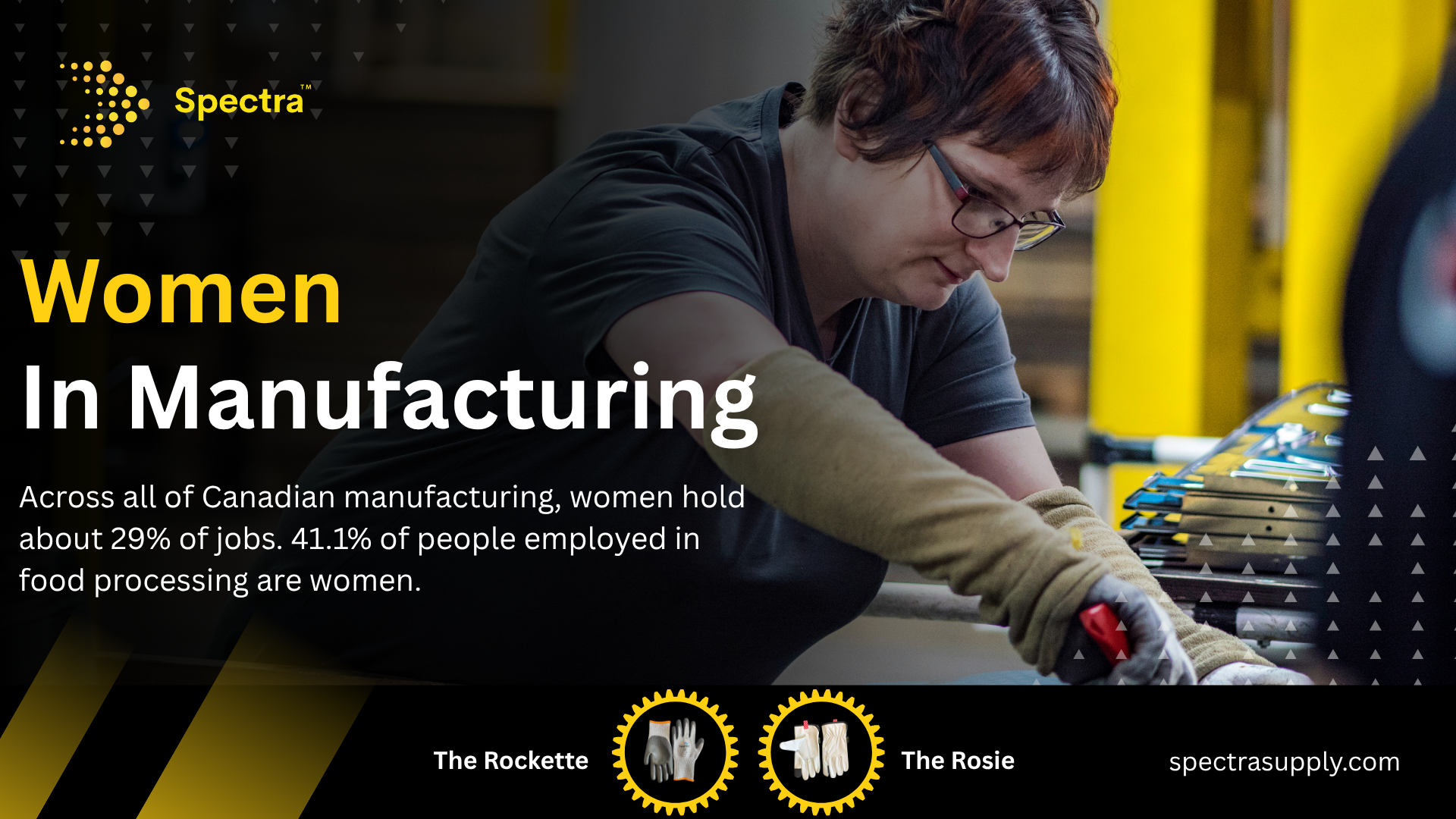 Women Keep Canada's Production Lines Running