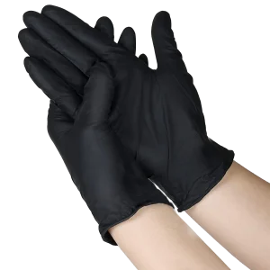 Black 5mil Nitrile Gloves