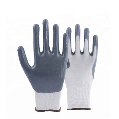 3-Pack White Nitrile Palm