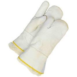 TID480 1 Finger Mitt SOLOS Glove. Removable Liner Size Large