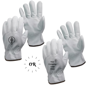 WHITE DRIVERS GOAT-EE GLOVE UNLINED (BOPO EDITION)